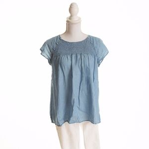 Loft Chambray blouse